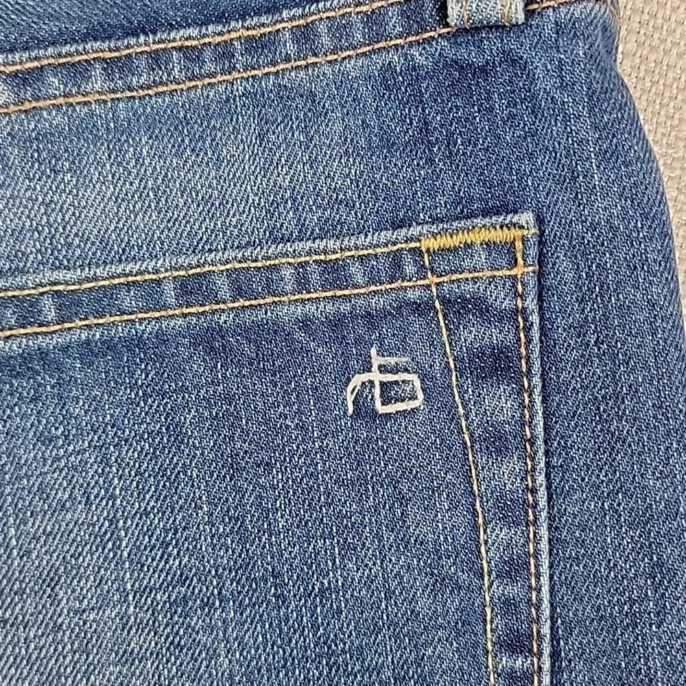 Rag‎ and Bone Denim Justine High Waist Cut Off Shorts Raw Hem 27 - Picture 8 of 15